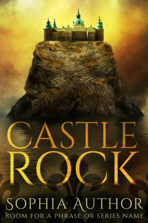 premade book covers castle