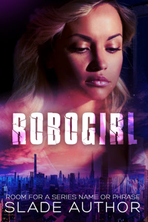 premade book covers robot