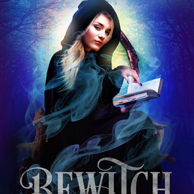 premade book covers witch