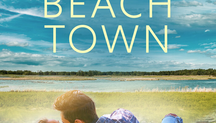 premade book covers beach town